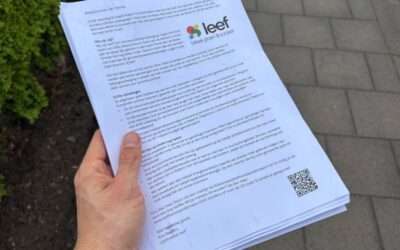 Een brief aan onze inwoners