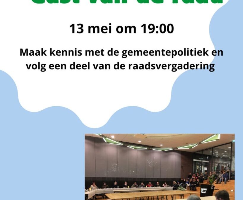 Meld je aan als Gast van de Raad