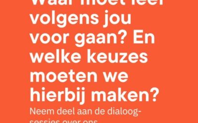 Dialoogsessies, praat mee!