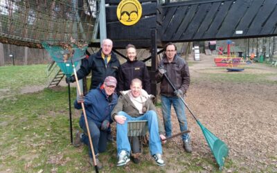 De handen uit de mouwen