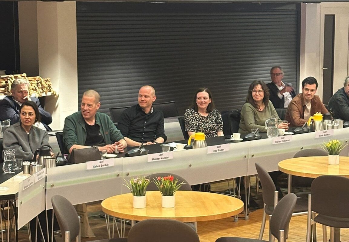 Maarten Voesten fractievoorzitter leef