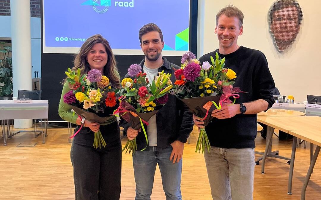 Onze eerste drie burgerraadsleden